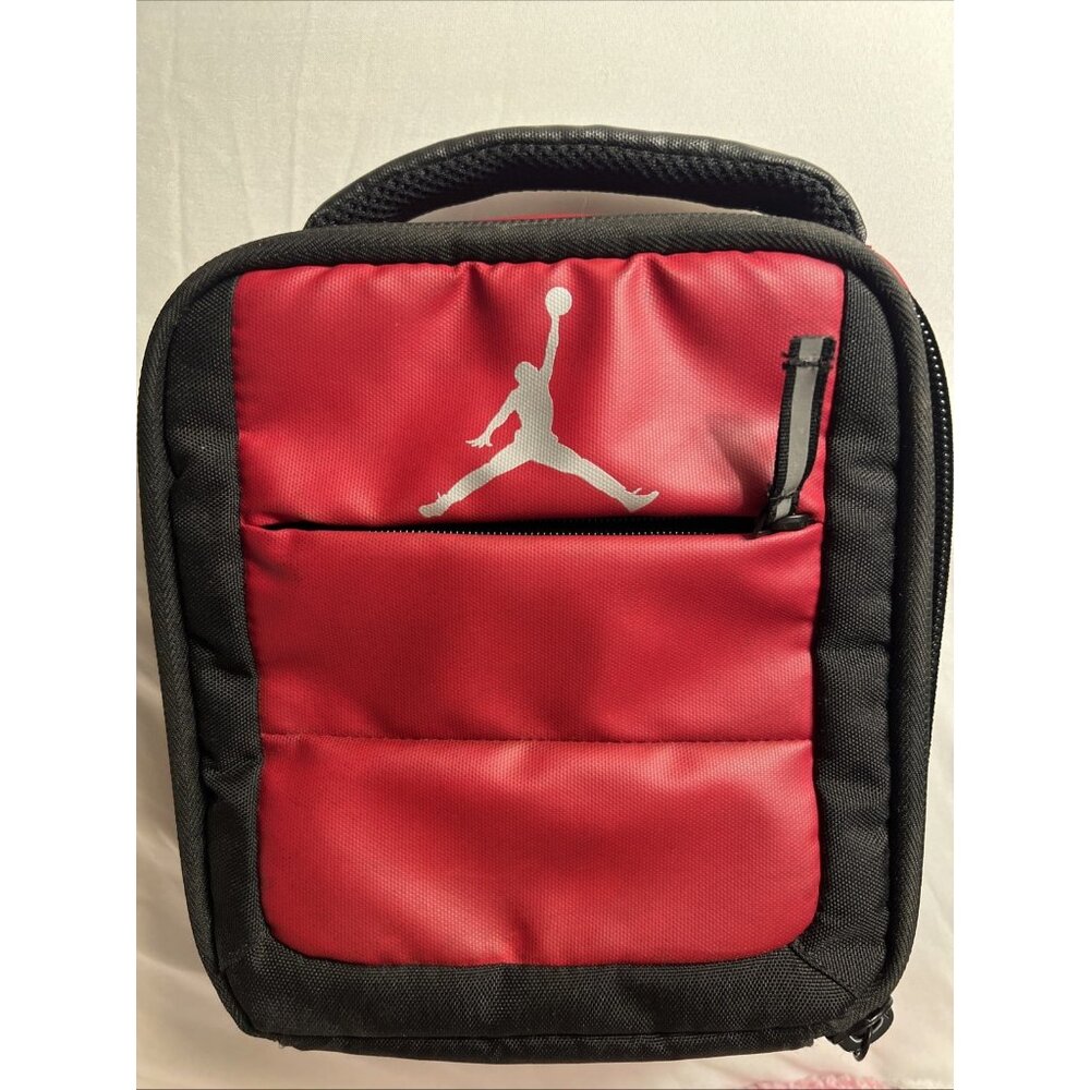 Jumpman Air Michael Jordan Insulated Lunch Bag Cooler With Front Pocket